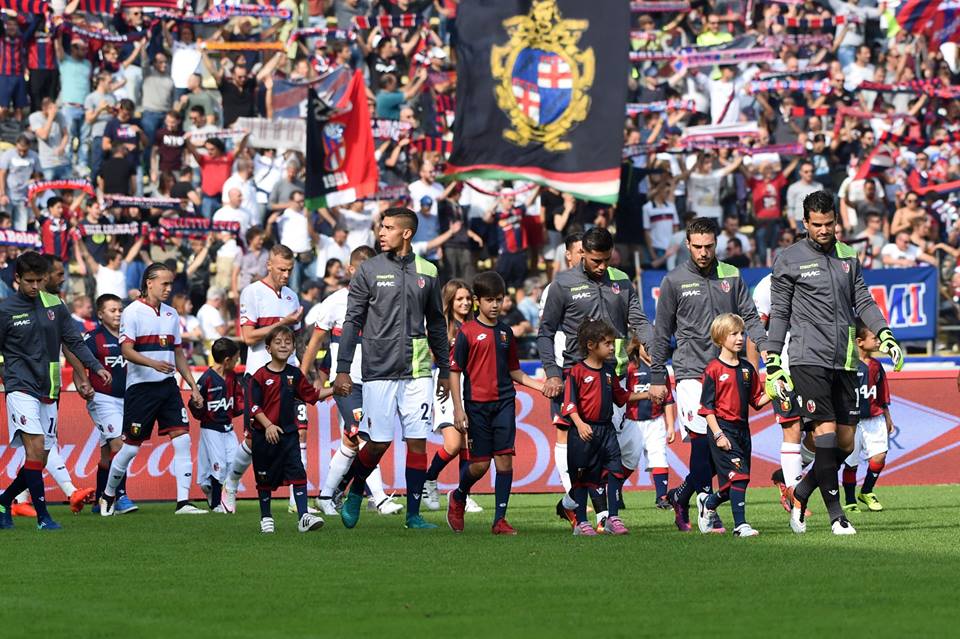 De spelers betreden het veld The Best of Bologna - spelers