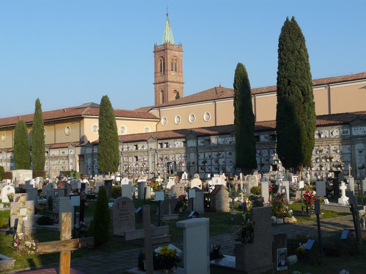 Bologna Begraafplaats Certosa bezienswaardigheden
