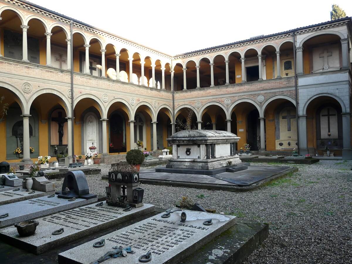 Begraafplaats Bologna Certosa bezienswaardigheden
