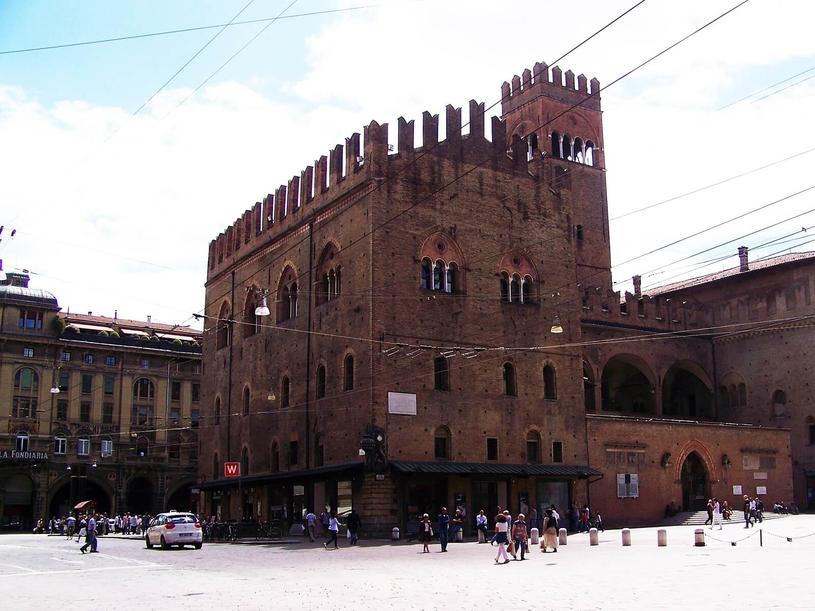 Bologna - Bezienswaardigheden - Palazzo Re Enzo
