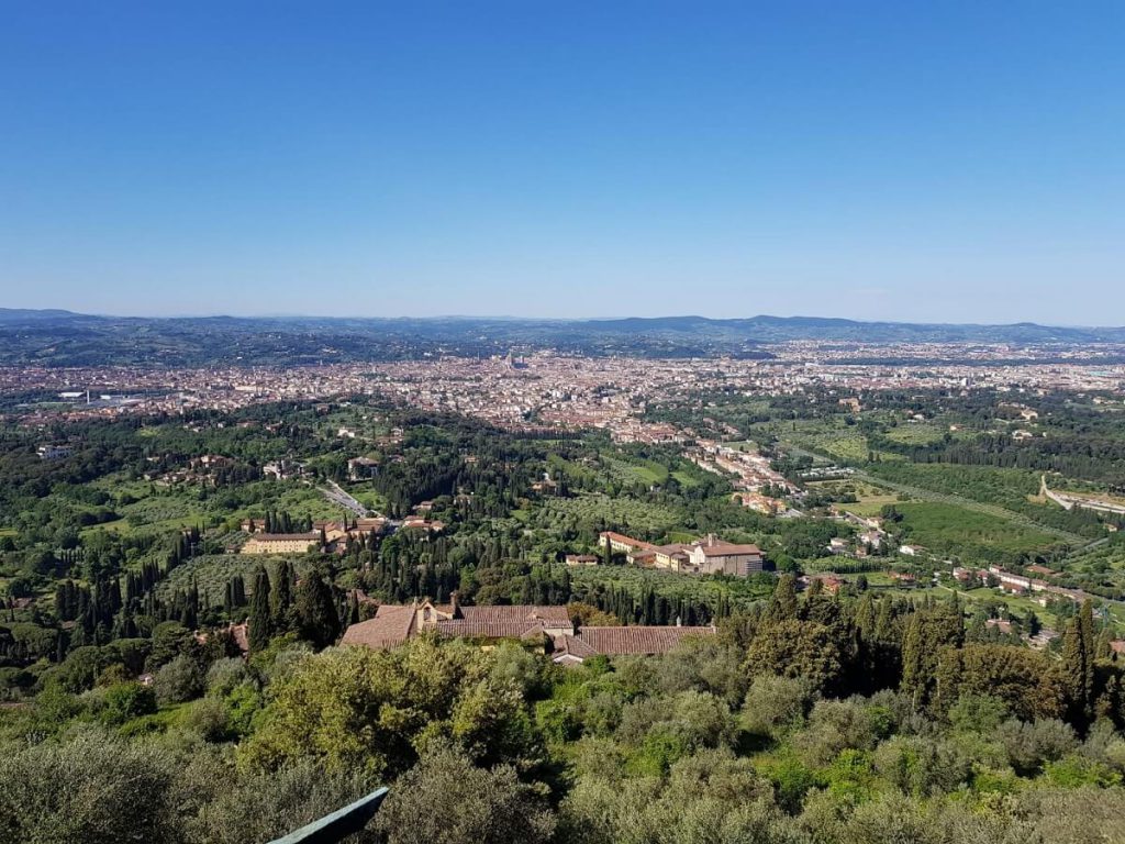 Uitzicht over la Bella, zoals Florence liefkozend wordt genoemd
